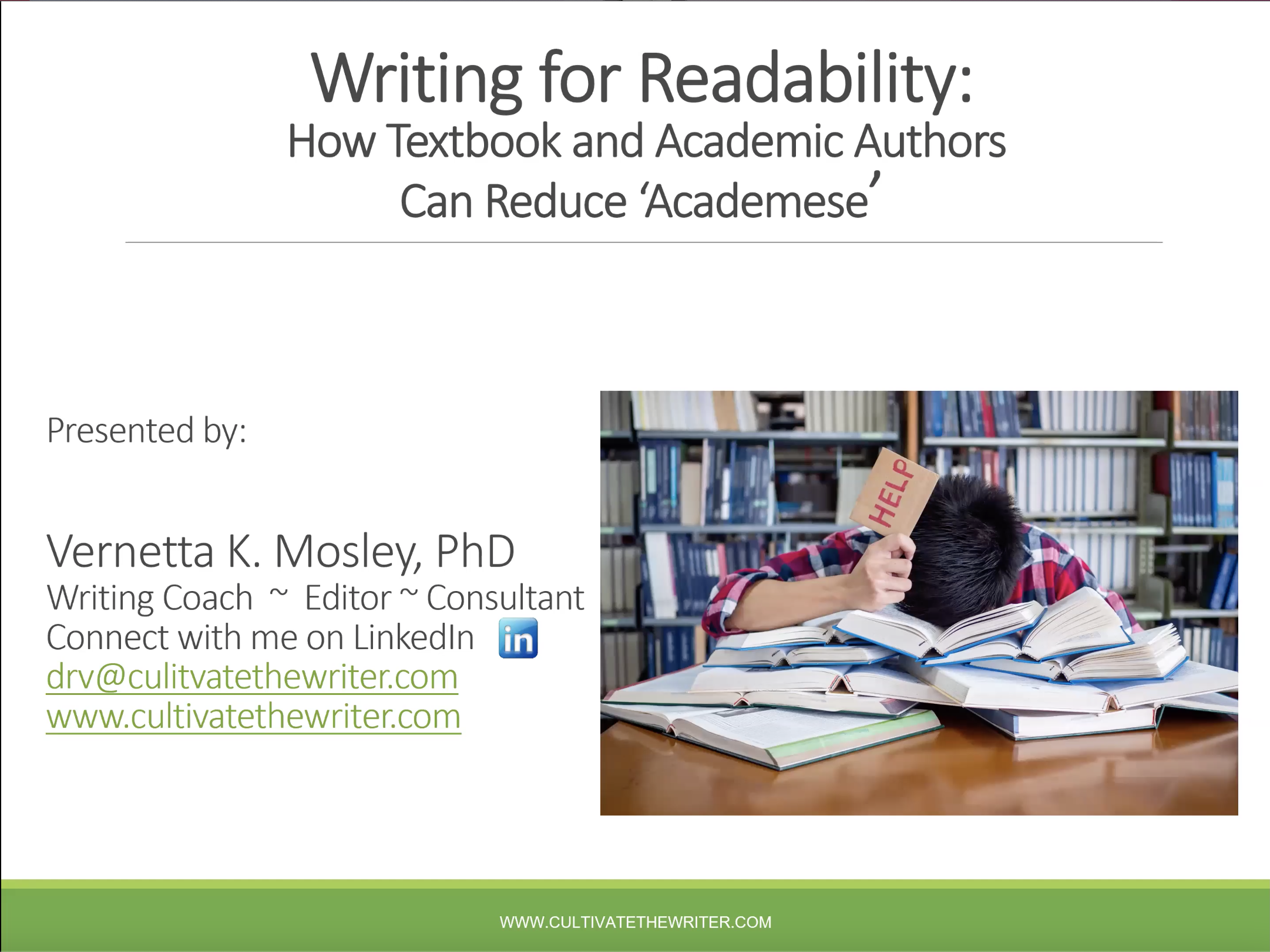 Writing for Readability Workshop
