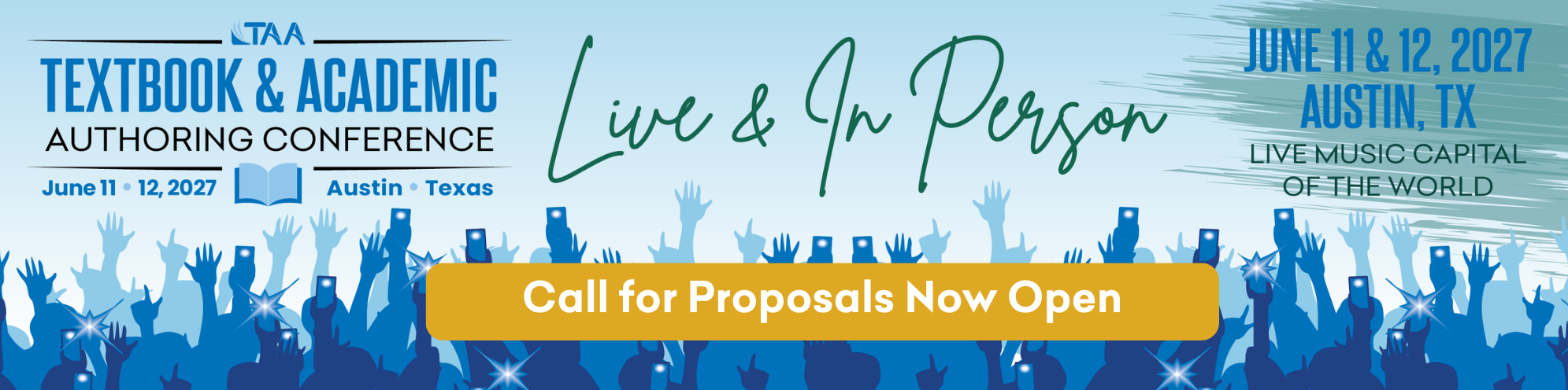2027 TAA Conference Call for Proposals