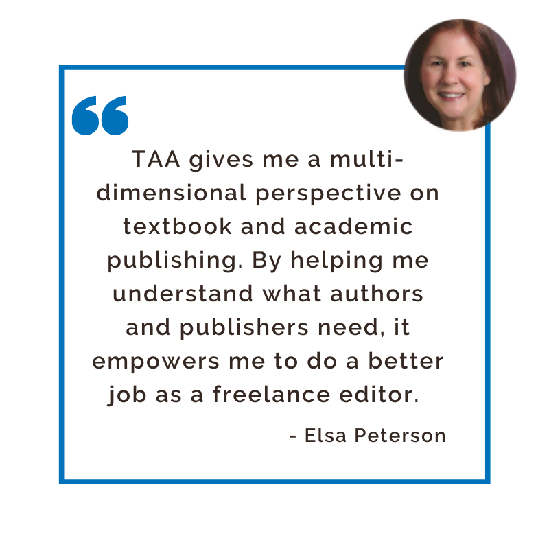 Quote from Industry Professional Member Elsa Peterson