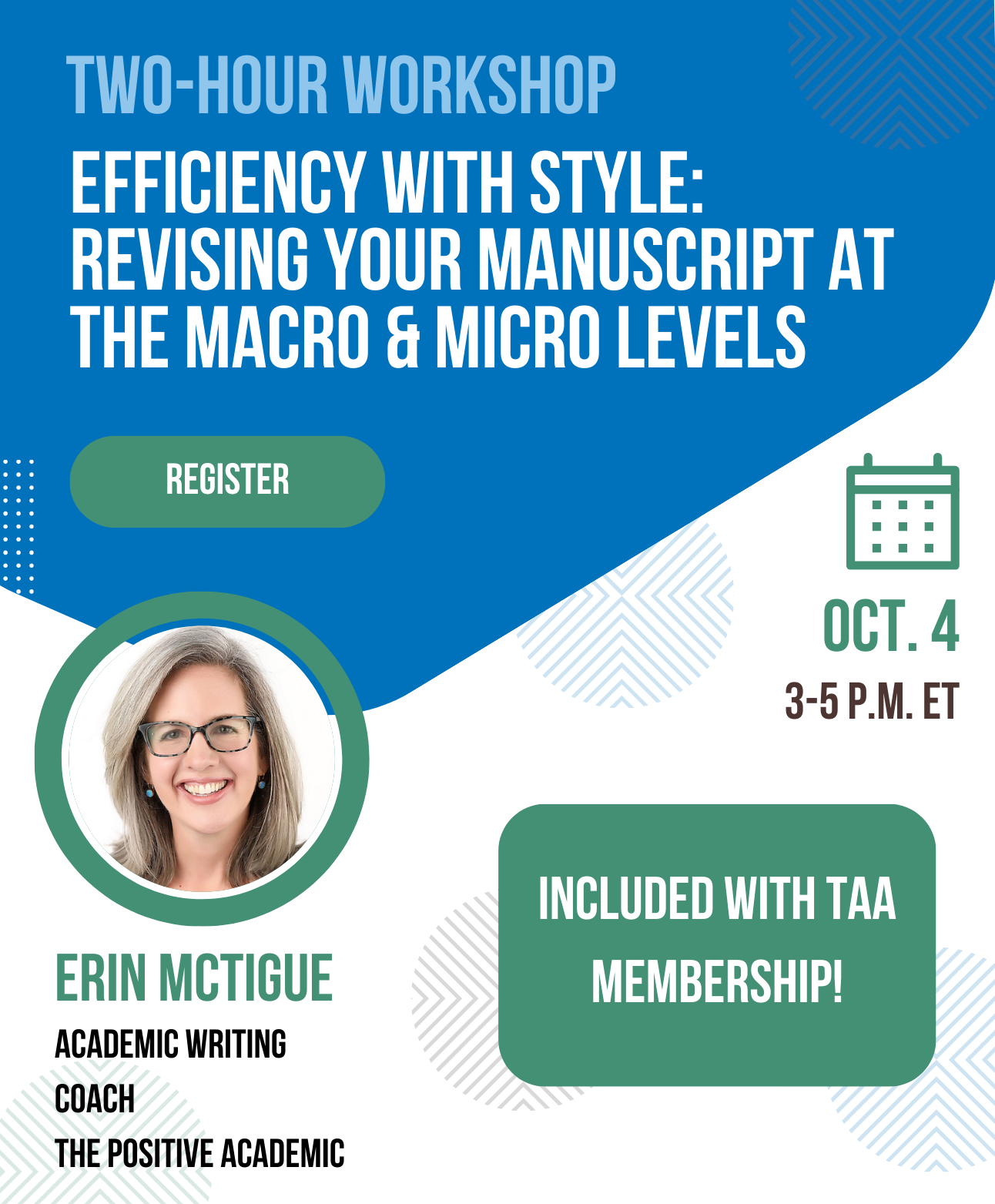 October 4 workshop