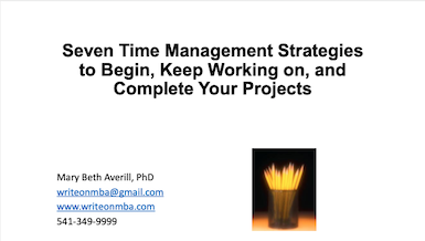 7 Time Management Strategies