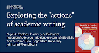 Essential Actions of Academic Writing