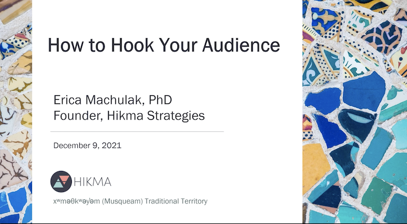 How to Hook Your Audience