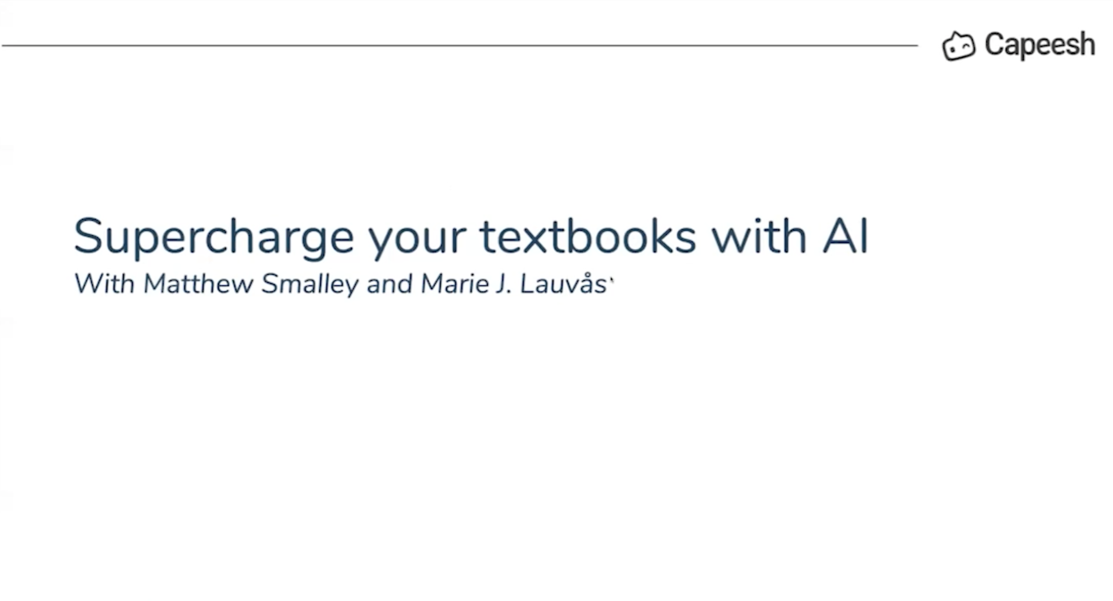 Supercharge Your Textbooks With AI