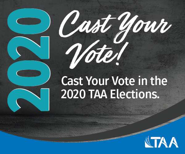 2020 TAA Council Elections 2020 TAA Council Elections
