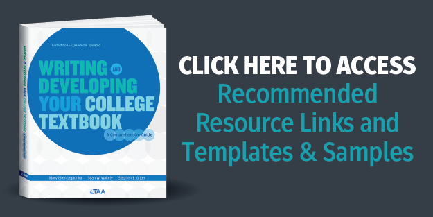 Writing and Developing Your College Textbook resources